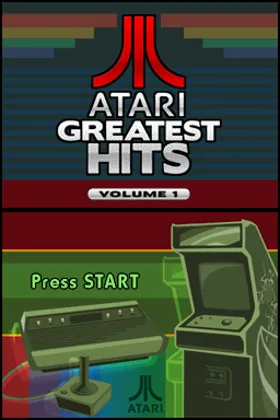 Atari Greatest Hits - Volume 1 (USA) screen shot title